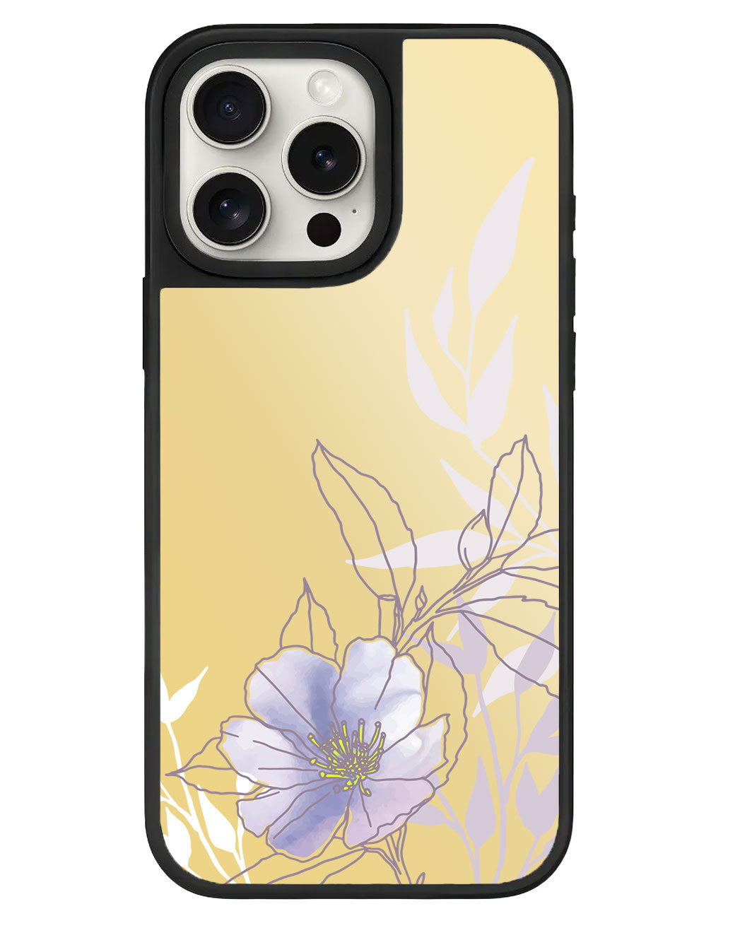 iPhone Mirror Grip - ลิลลี่สีม่วง