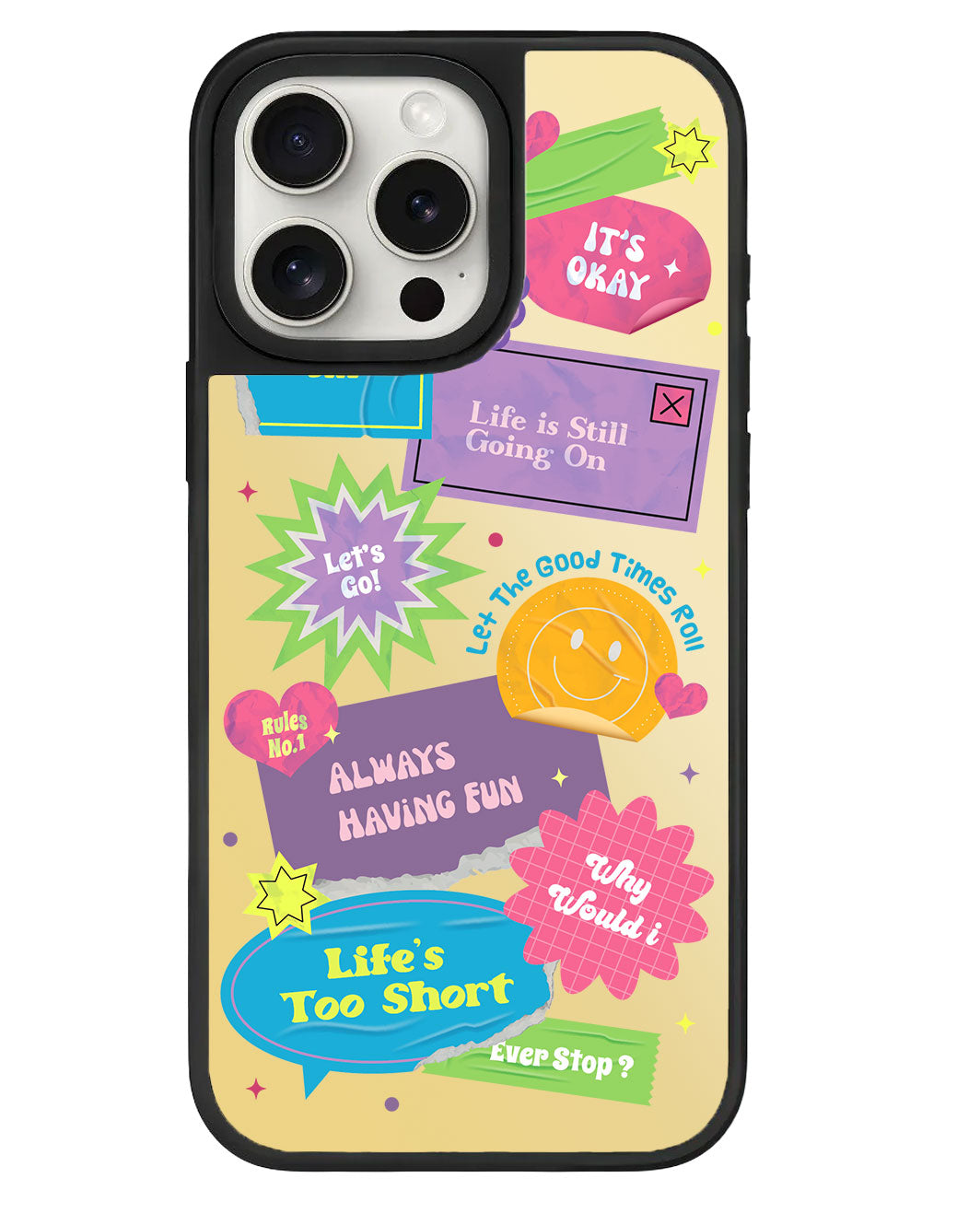 iPhone Mirror Grip - ชีวิตสั้นเกินไป