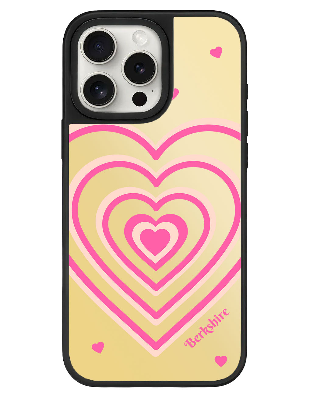 iPhone Mirror Grip - กระจกมองข้างสีชมพู Love Mirror