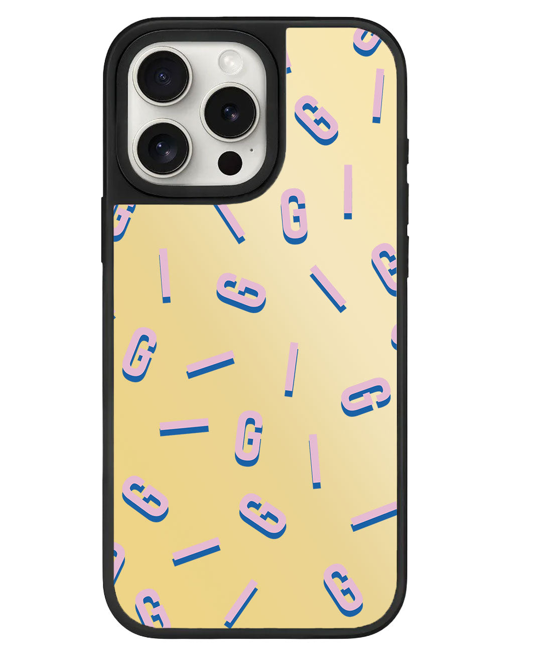 ที่จับกระจกสำหรับ iPhone - CUSTOM MONOGRAM 1.0 Cotton Candy