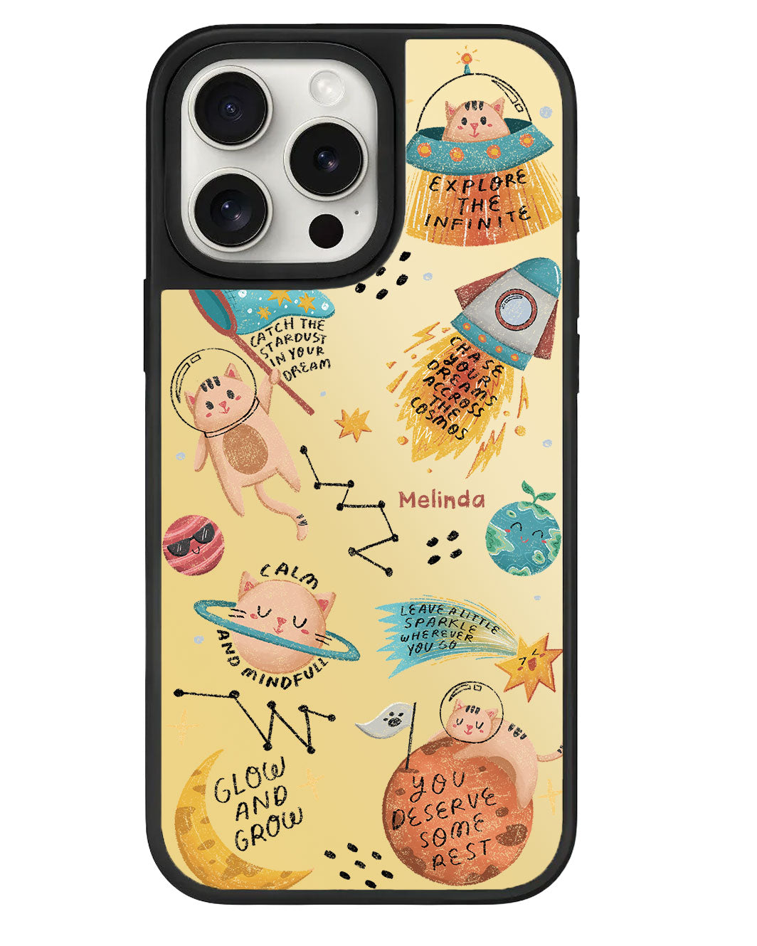 iPhone Mirror Grip - ยานอวกาศ