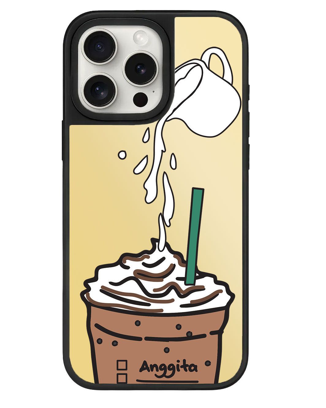 iPhone Mirror Grip - กาแฟปั่น