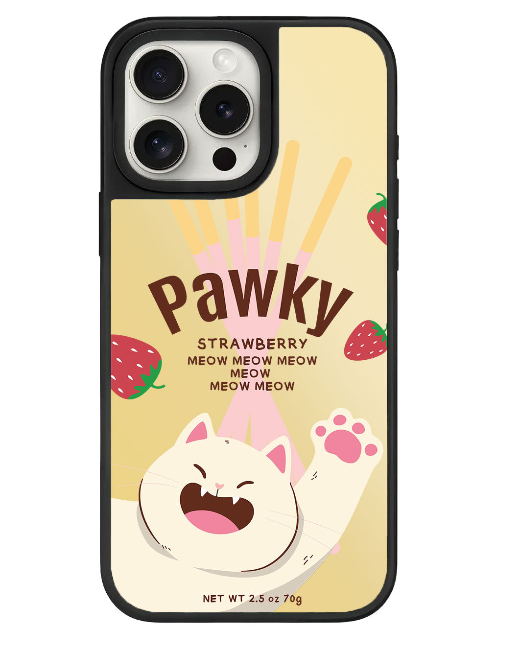 قبضة مرآة iPhone - Pawky Cat