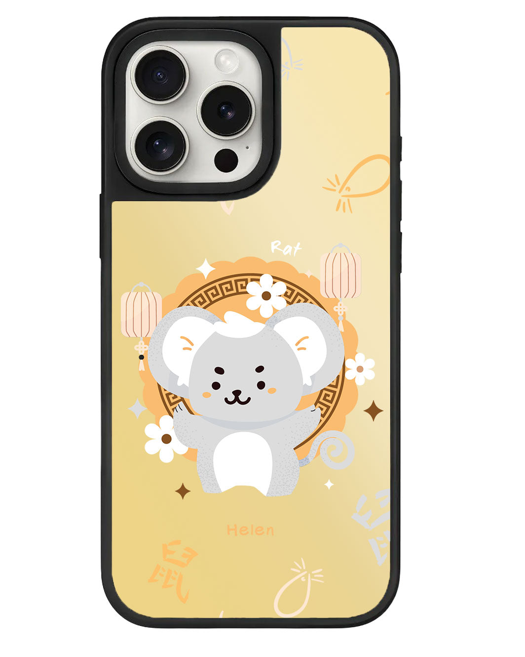 iPhone Mirror Grip - หนู (นักษัตรจีน / ชิโอ)