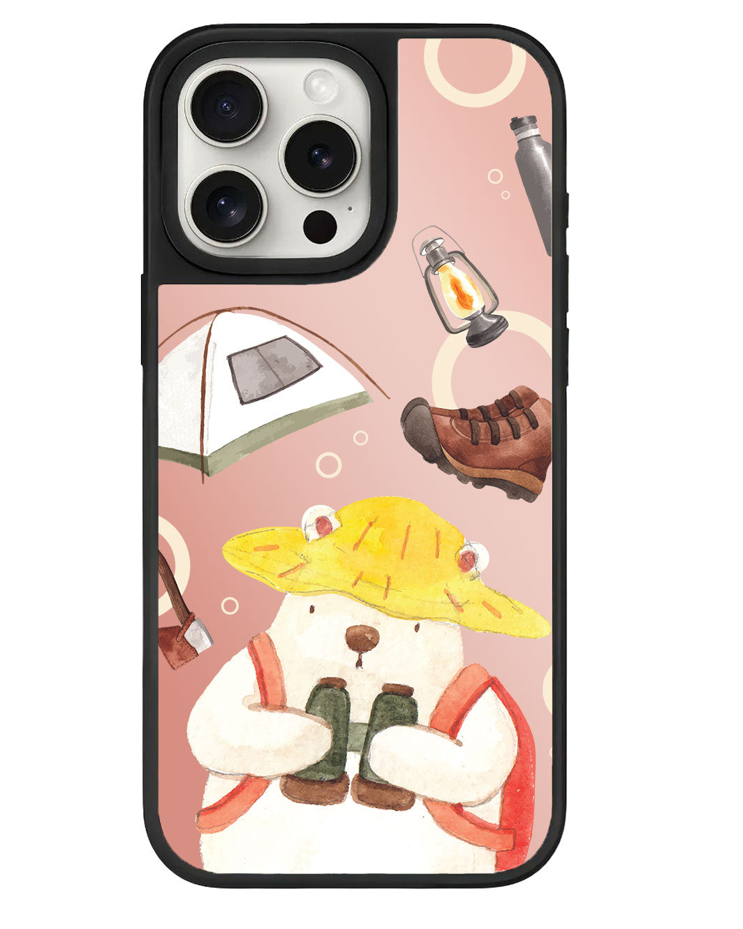 iPhone Mirror Grip - การผจญภัยของหมี
