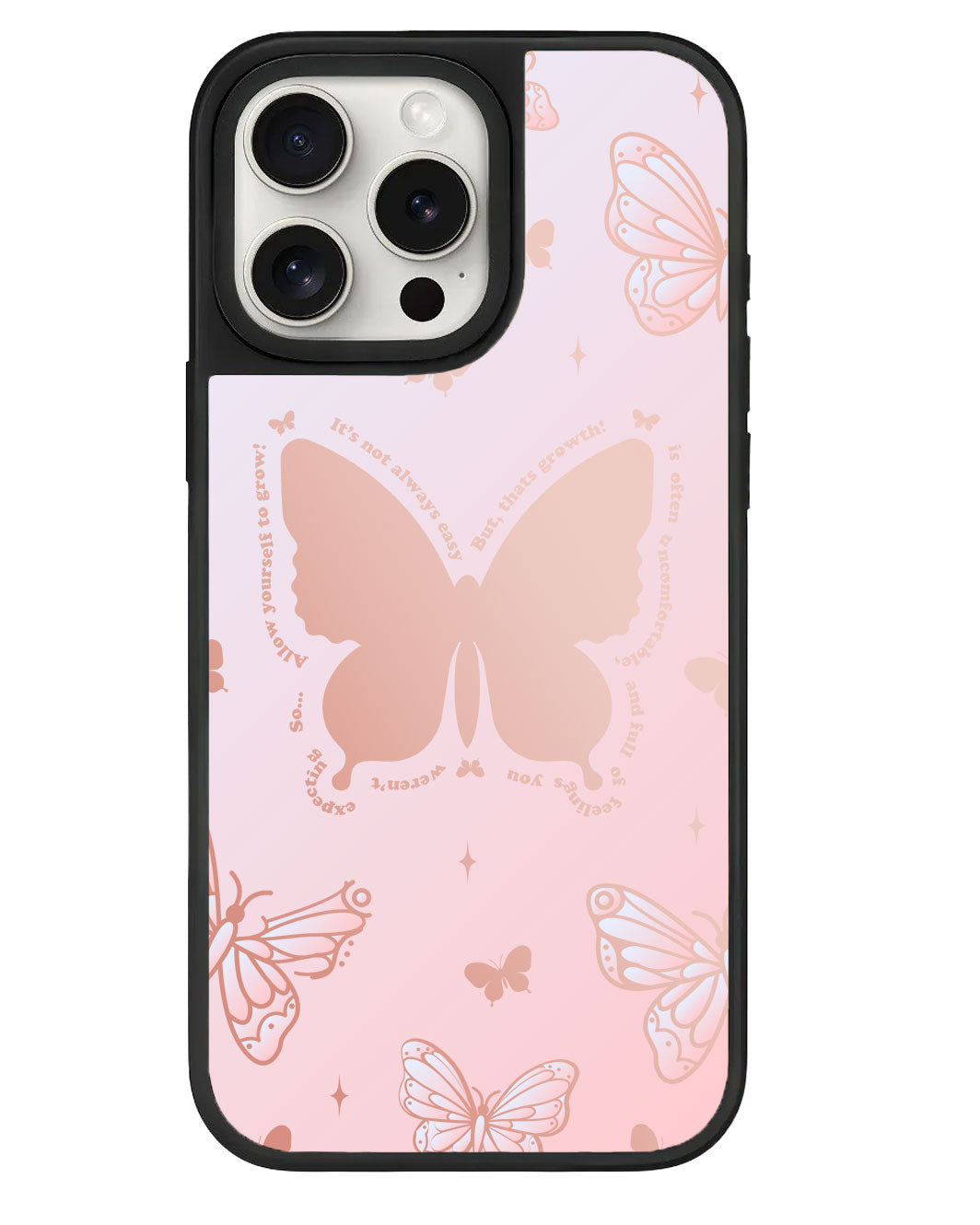 iPhone Mirror Grip - เอฟเฟกต์ผีเสื้อ 2.0