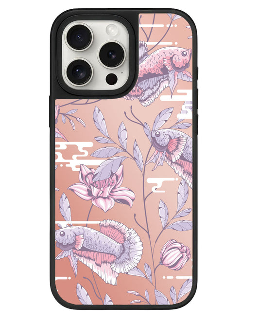 iPhone Mirror Grip - Fish & Floral 1.0