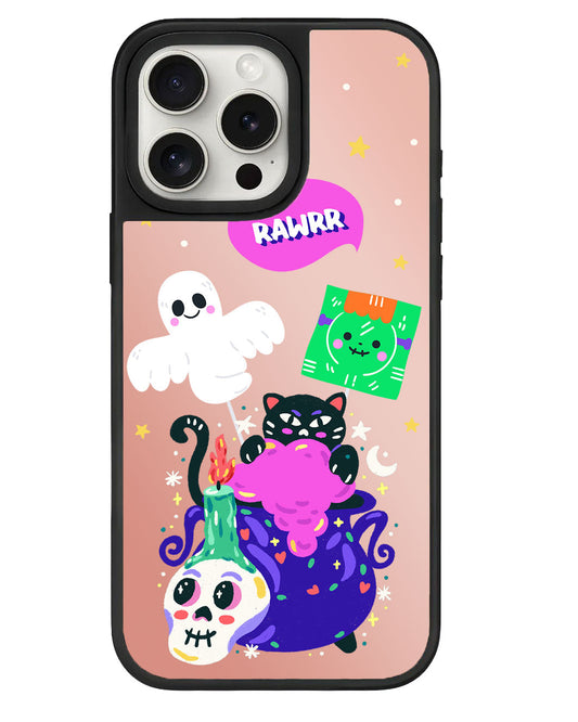 iPhone Mirror Grip - Cat Monster