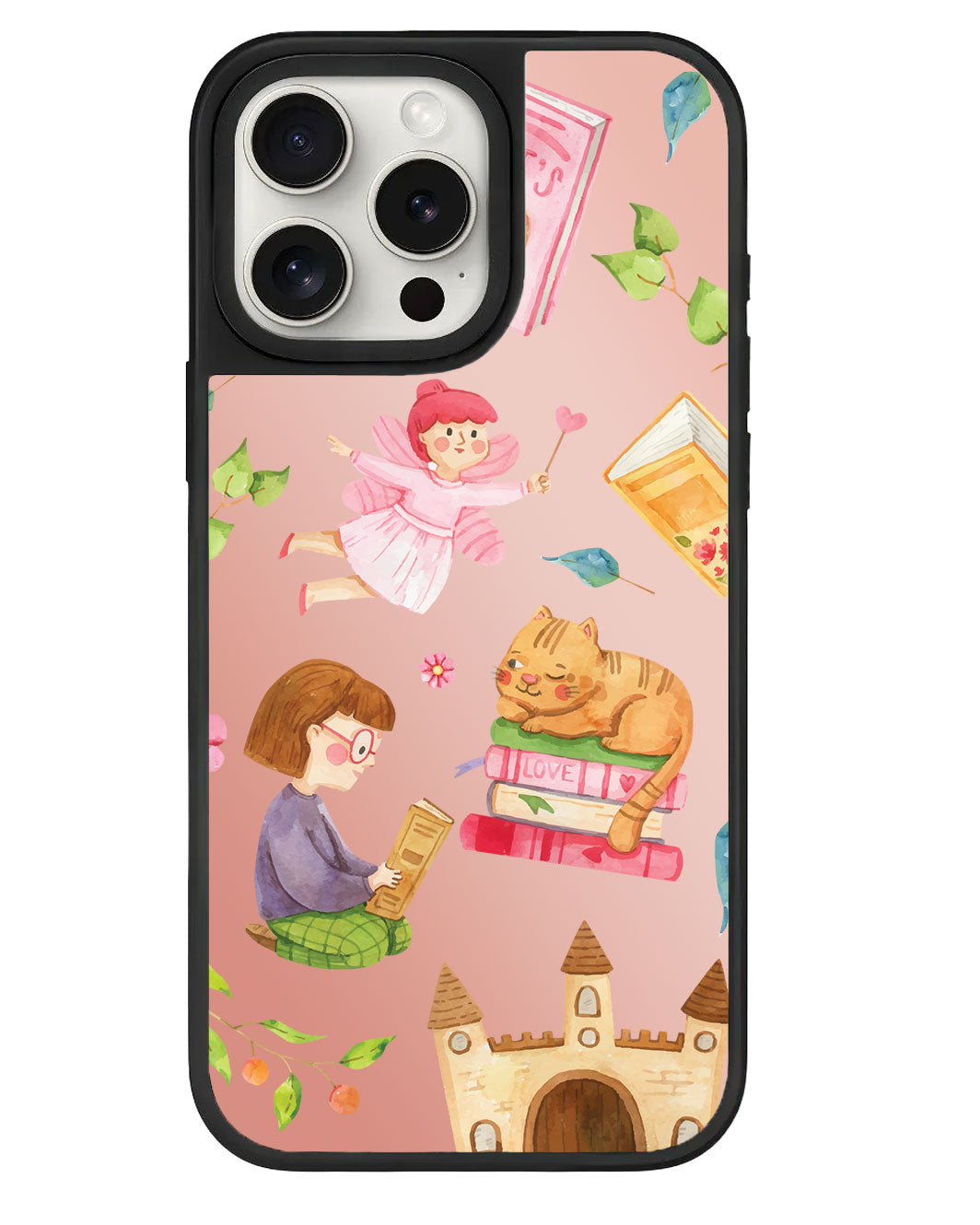 iPhone Mirror Grip - แมวนางฟ้า