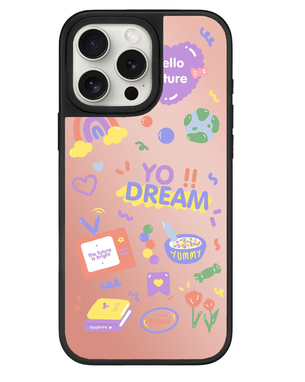 iPhone Mirror Grip - สวัสดีอนาคต