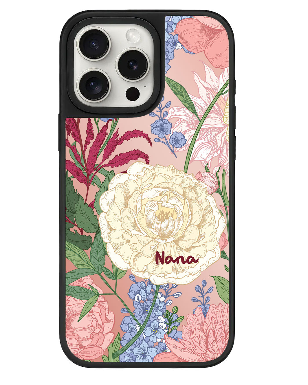 iPhone Mirror Grip - เดือนกรกฎาคม Delphinium