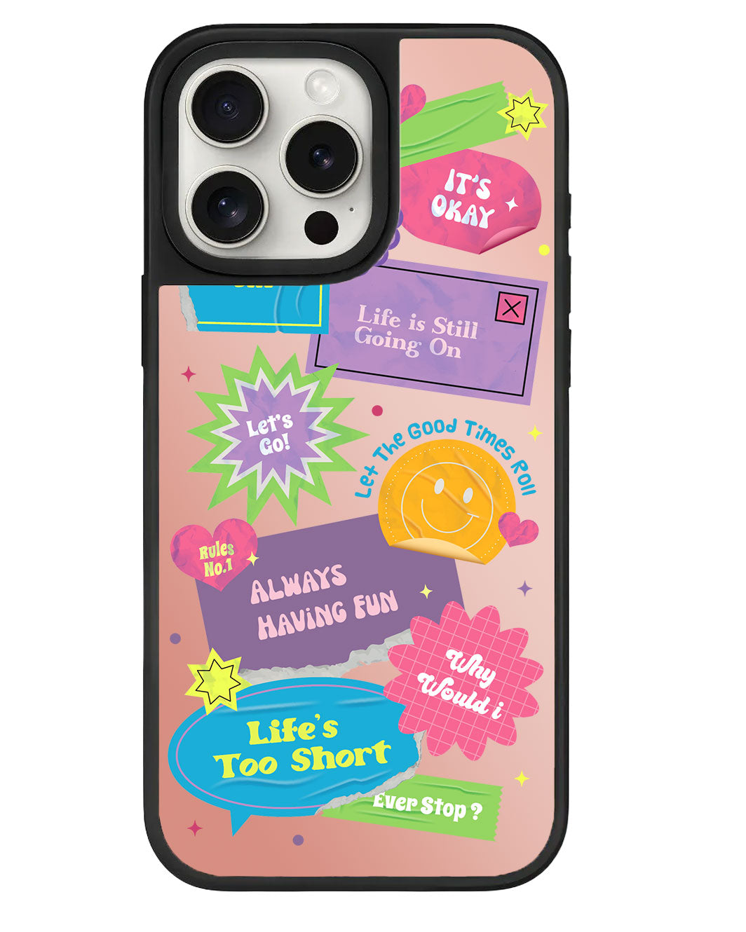 iPhone Mirror Grip - ชีวิตสั้นเกินไป