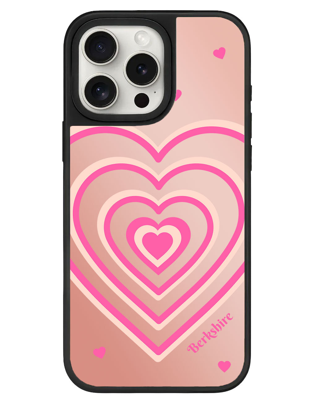 iPhone Mirror Grip - กระจกมองข้างสีชมพู Love Mirror