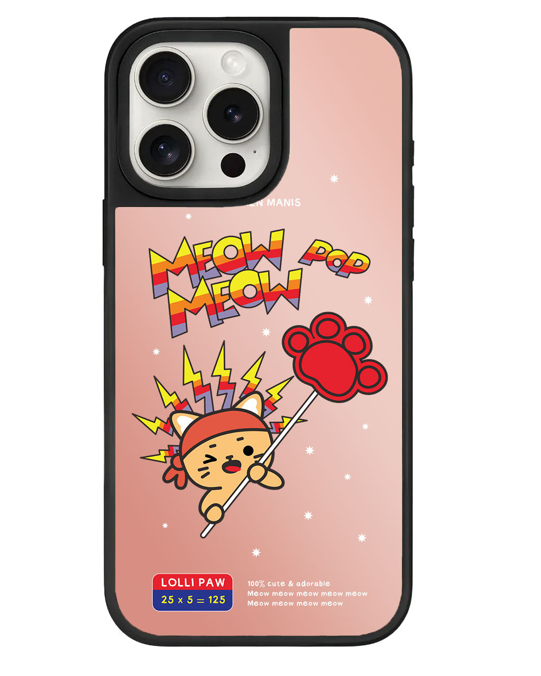 ที่จับกระจกไอโฟน - Meow Pop 1.0