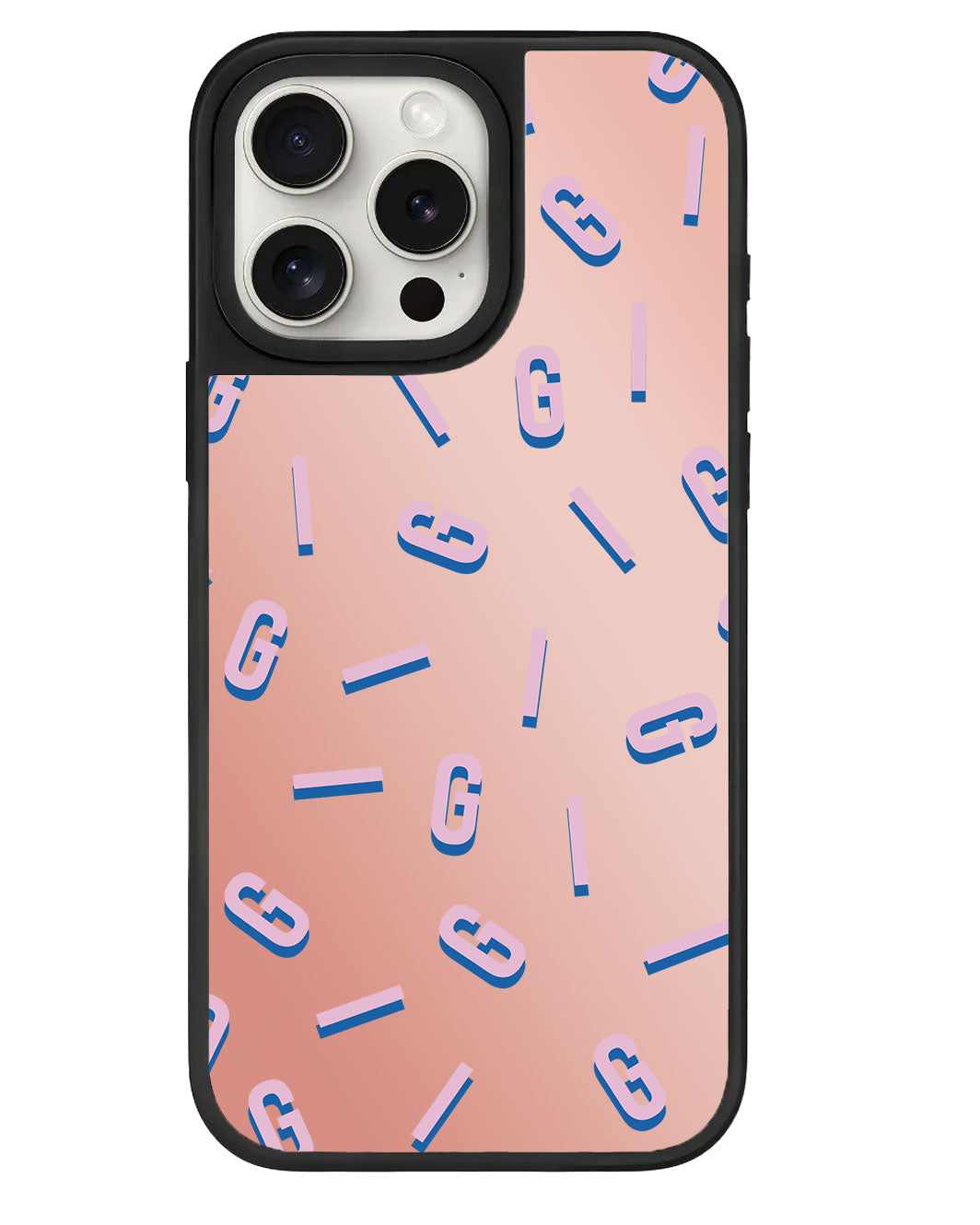 ที่จับกระจกสำหรับ iPhone - CUSTOM MONOGRAM 1.0 Cotton Candy