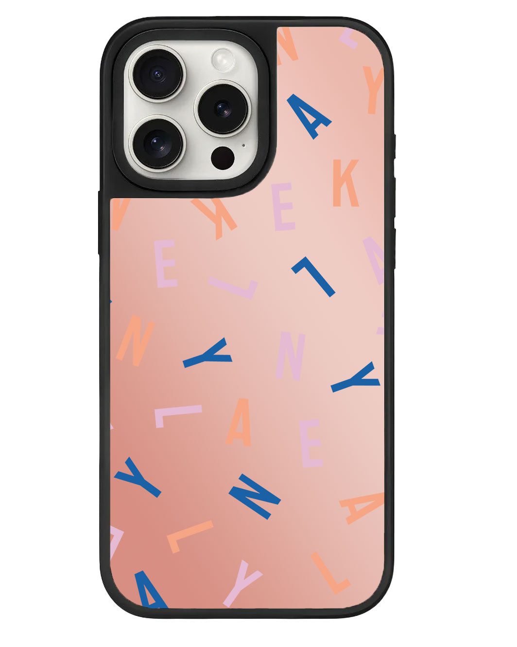 iPhone Mirror Grip - CUSTOM MONOGRAM 1.0 สีรุ้ง