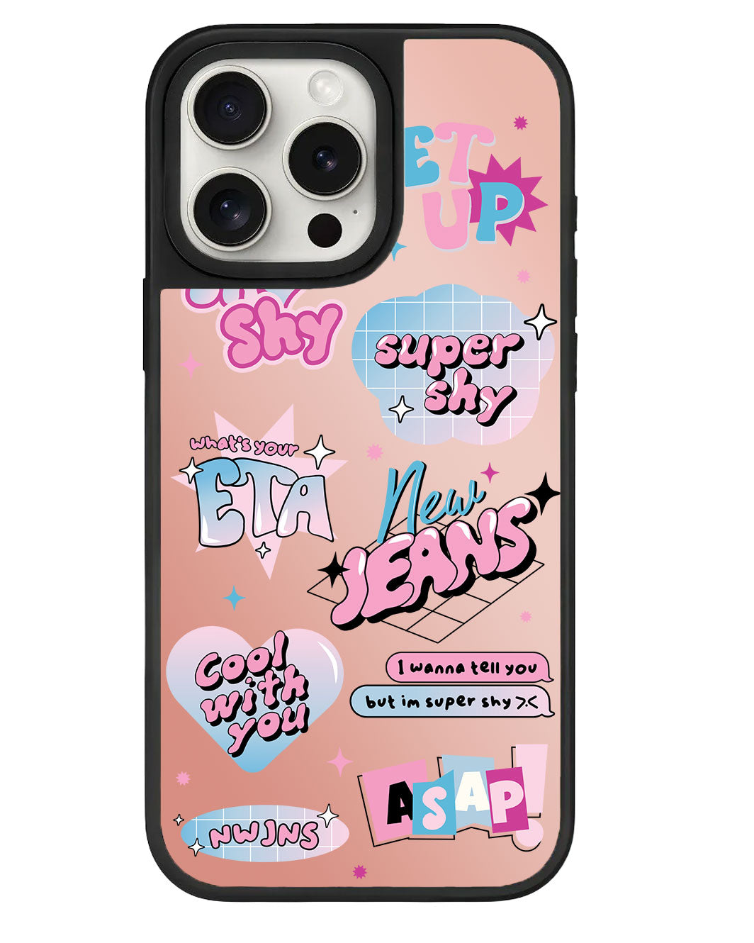 iPhone Mirror Grip - กางเกงยีนส์ใหม่ Super Shy