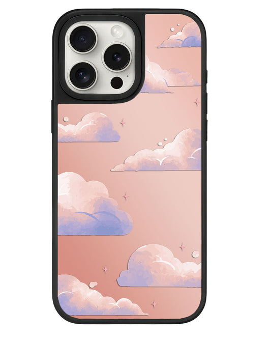 iPhone Mirror Grip - Pastel Clouds