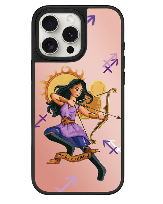 ด้ามจับกระจกสำหรับ iPhone - ราศีธนู