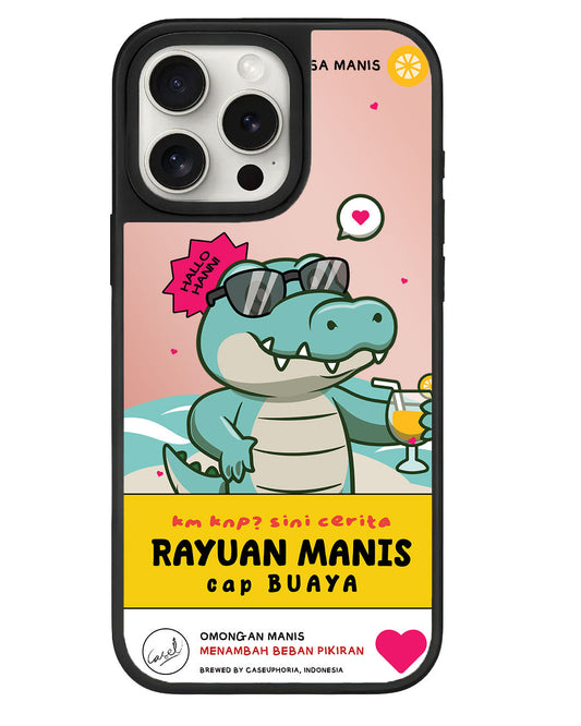 iPhone Mirror Grip - Cap Buaya