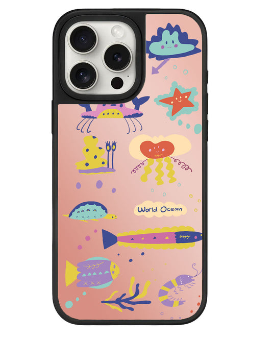 iPhone Mirror Grip - Ocean World