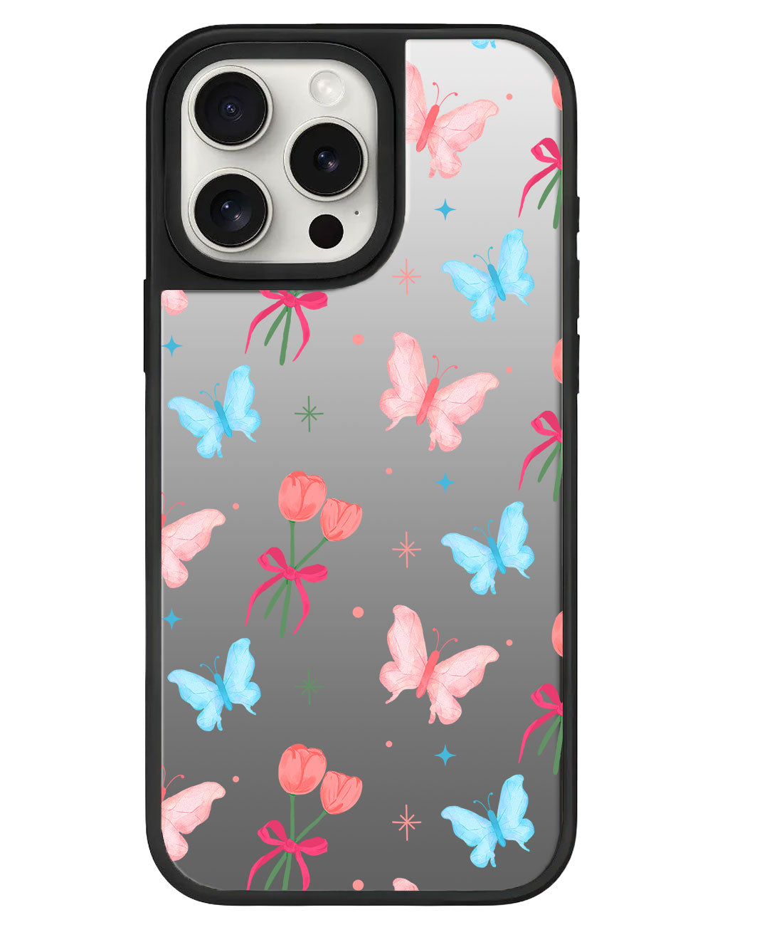 ที่จับกระจกไอโฟน - Coquette Butterfly