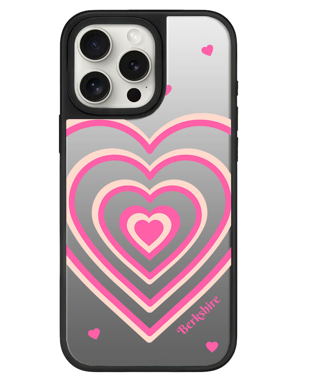 iPhone Mirror Grip - กระจกมองข้างสีชมพู Love Mirror