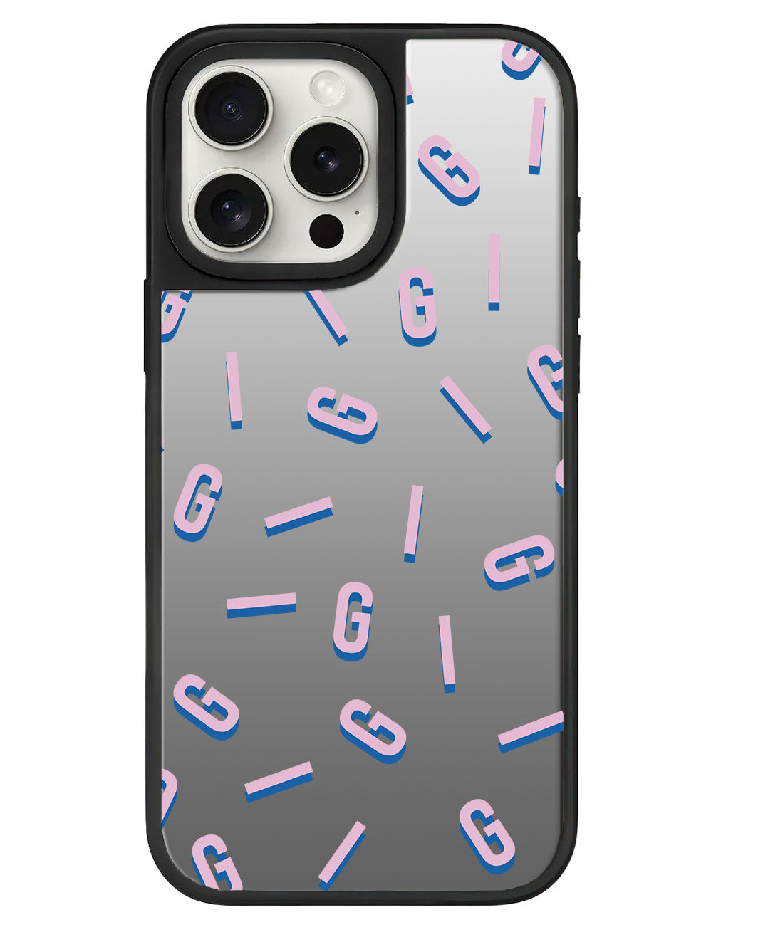 ที่จับกระจกสำหรับ iPhone - CUSTOM MONOGRAM 1.0 Cotton Candy