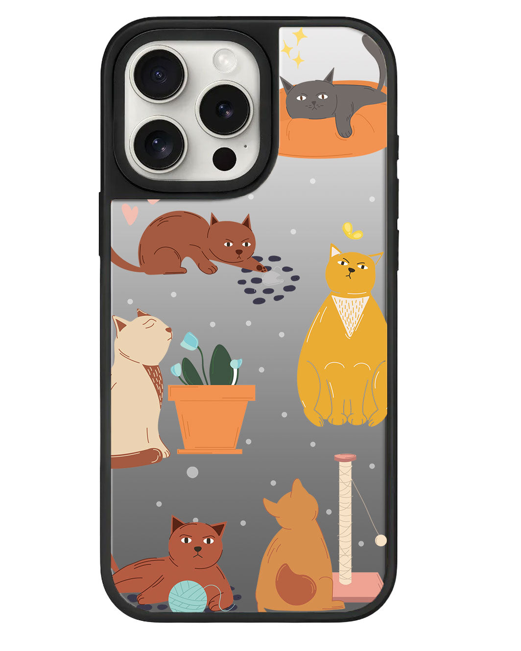 กระจกกันรอยสำหรับ iPhone - Playful Cat 1.0