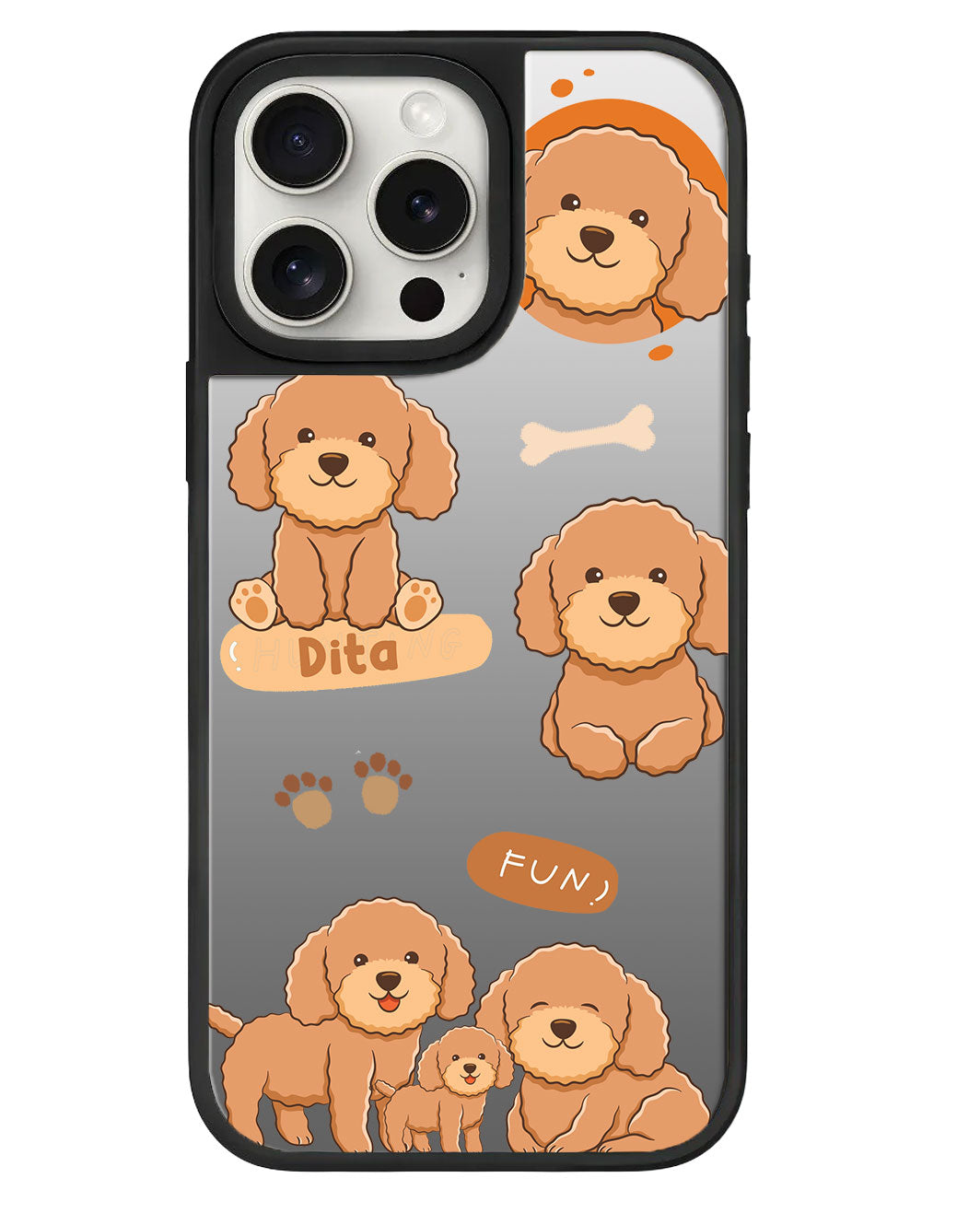ที่จับกระจกไอโฟน - Poodle Squad 4.0