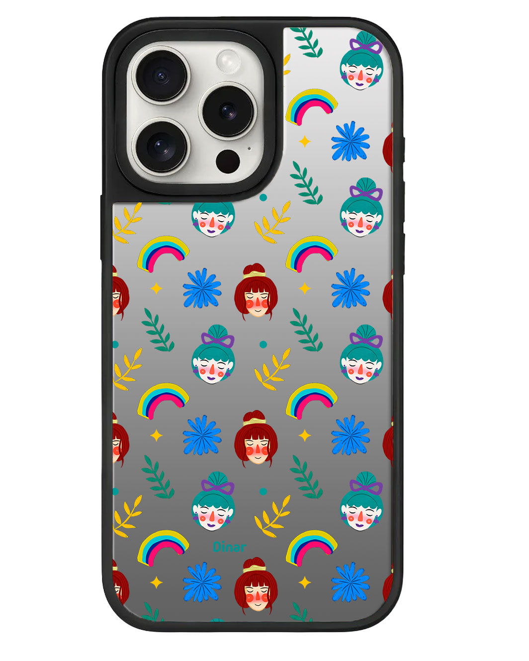 iPhone Mirror Grip - สาวไร้เงื่อนไข