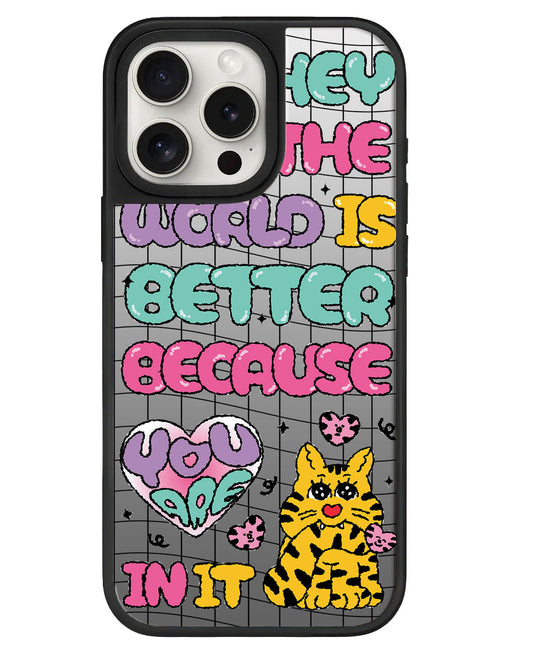 iPhone Mirror Grip - คุณคือโลกของฉัน