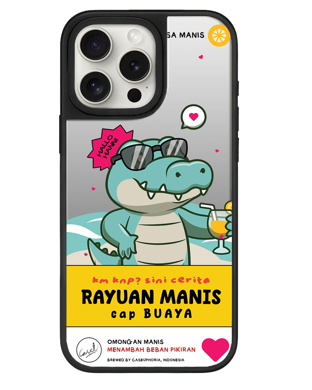 iPhone Mirror Grip - แคปบัวญ่า