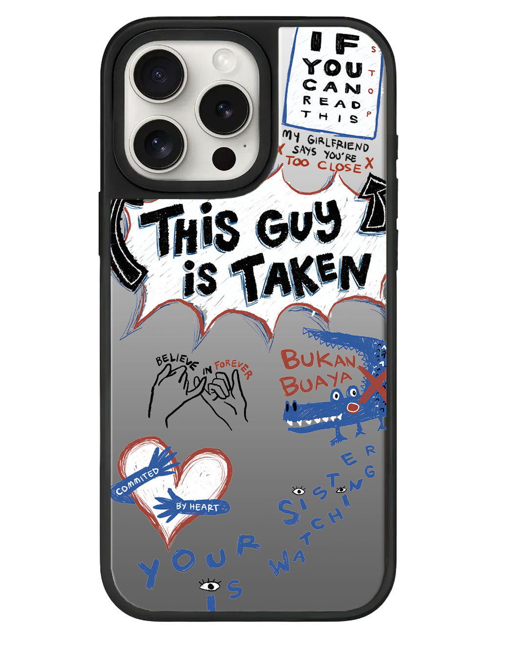 iPhone Mirror Grip - Pelakor Proof (สำหรับผู้ชาย)