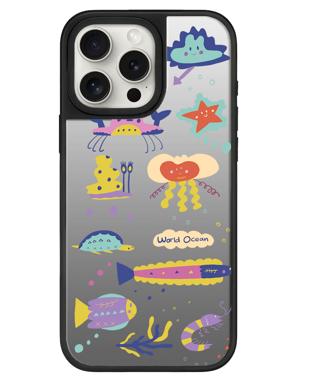 iPhone Mirror Grip - Ocean World