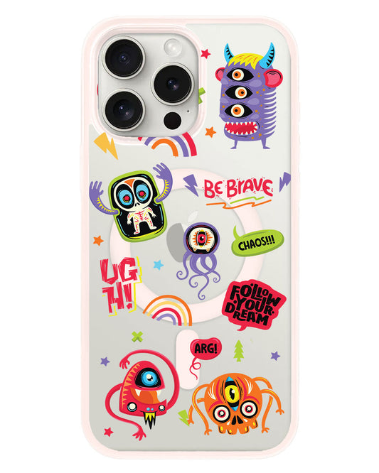 واقي خلفي هجين لهاتف iPhone - بيبي مونستر