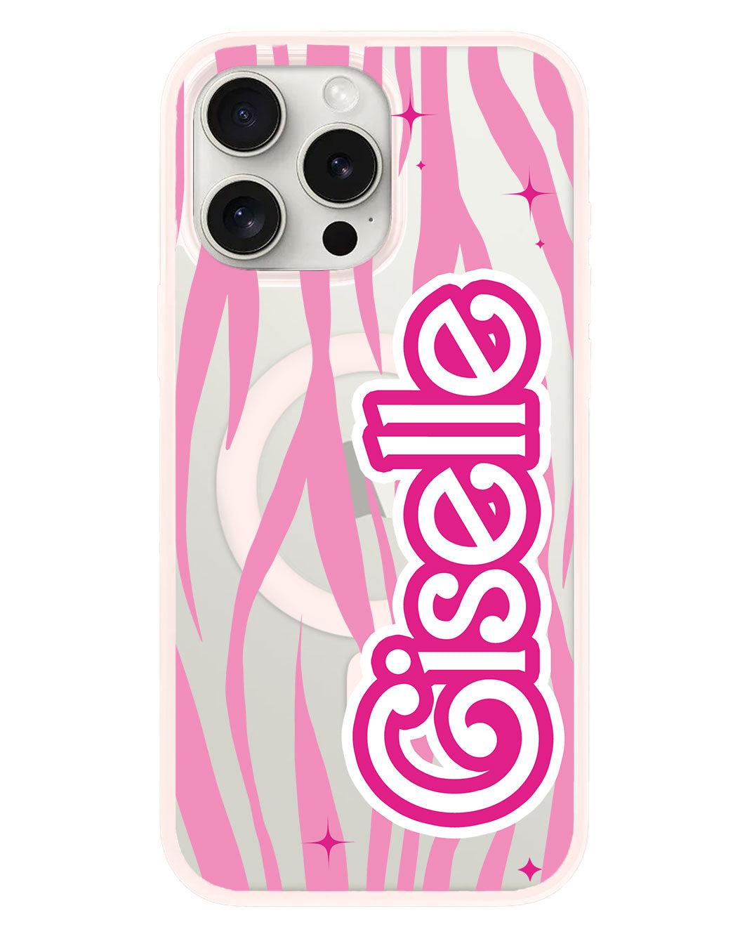 iPhone Rearguard Hybrid - Barbie Zebra Pattern