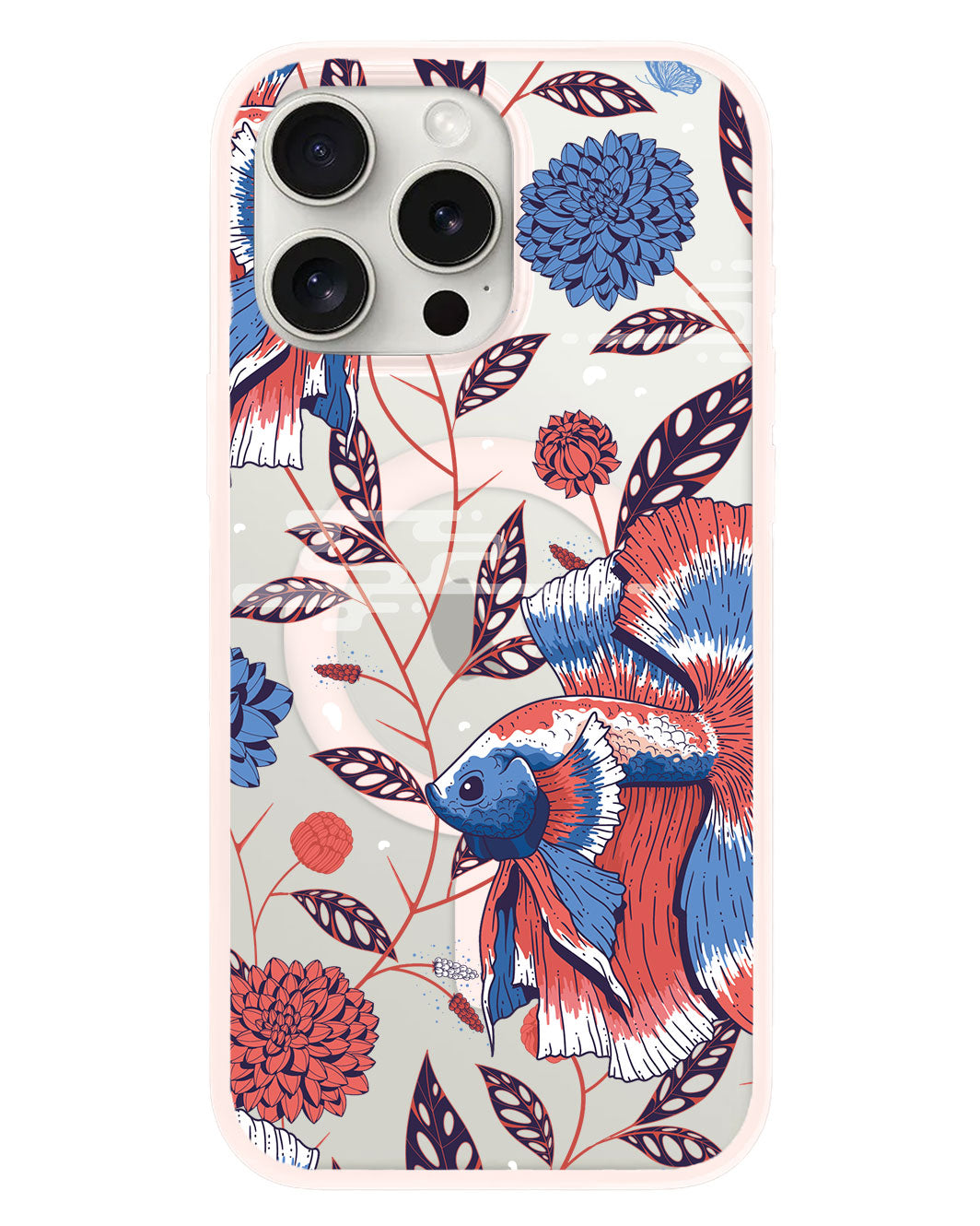 เคส iPhone Rearguard Hybrid - Fish & Floral 2.0