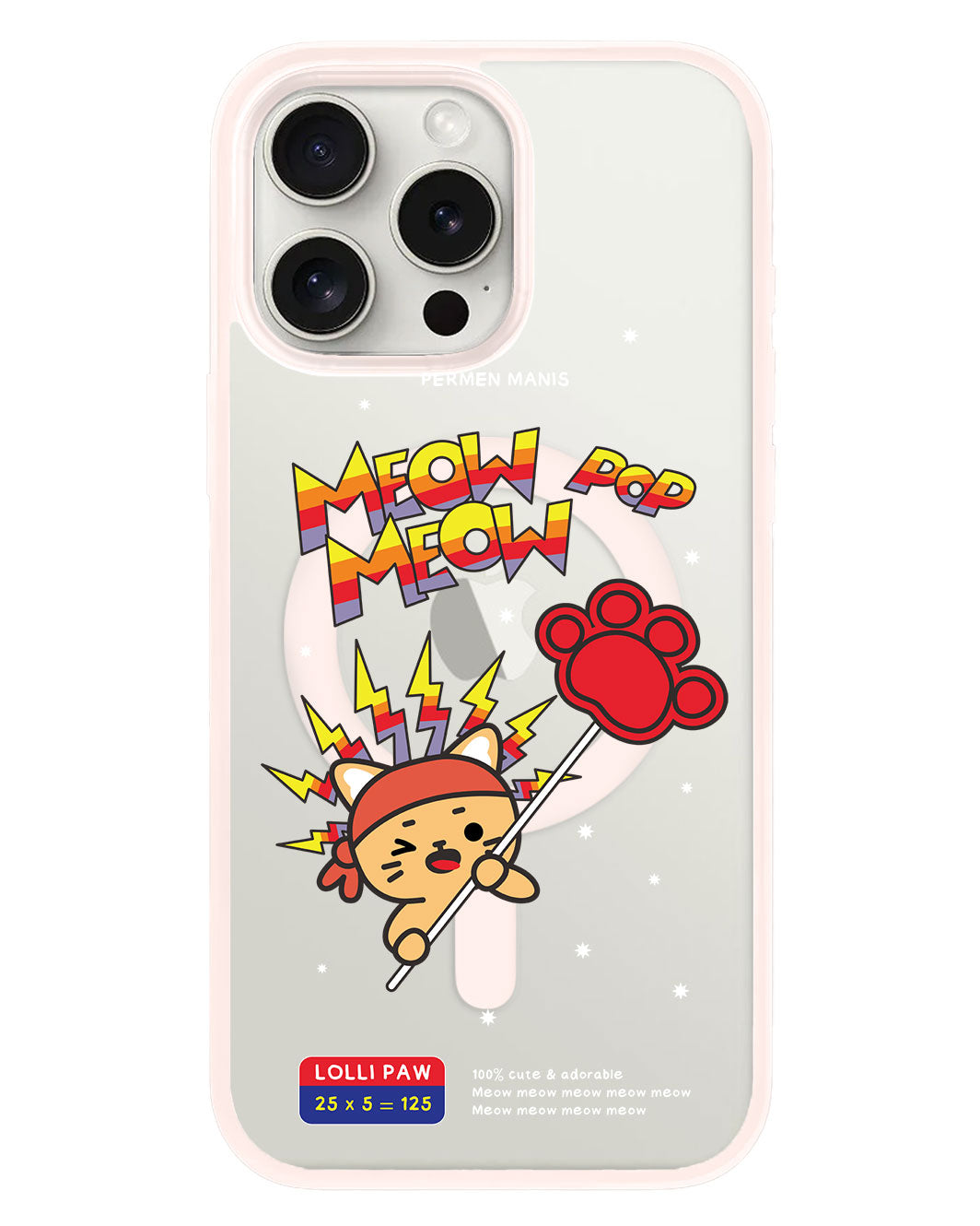 เคส iPhone Rearguard Hybrid - Meow Pop 1.0