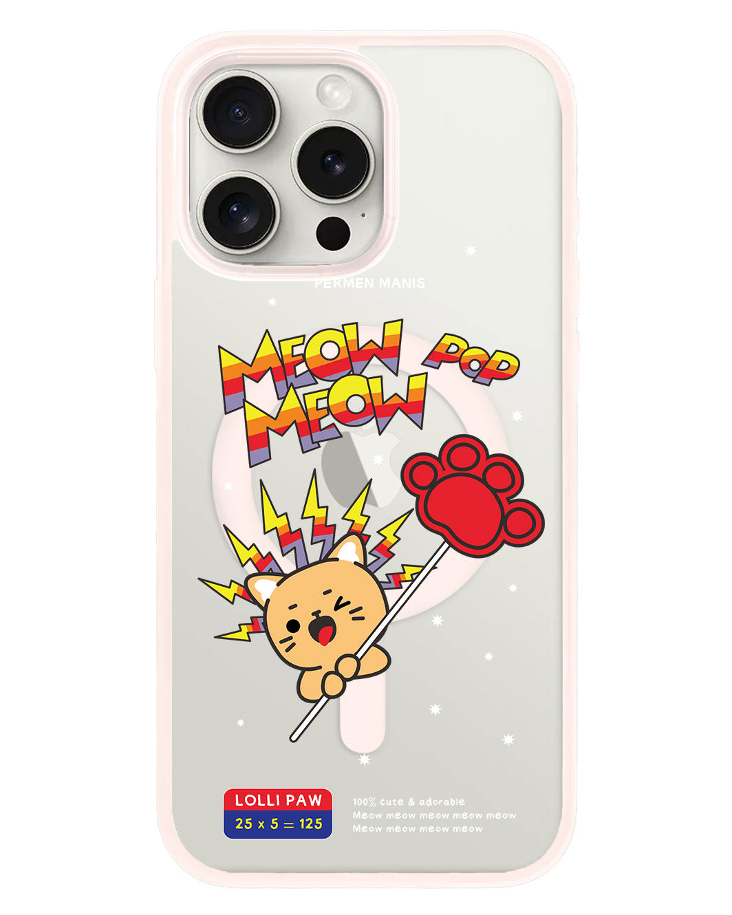 เคส iPhone Rearguard Hybrid - Meow Pop 2.0