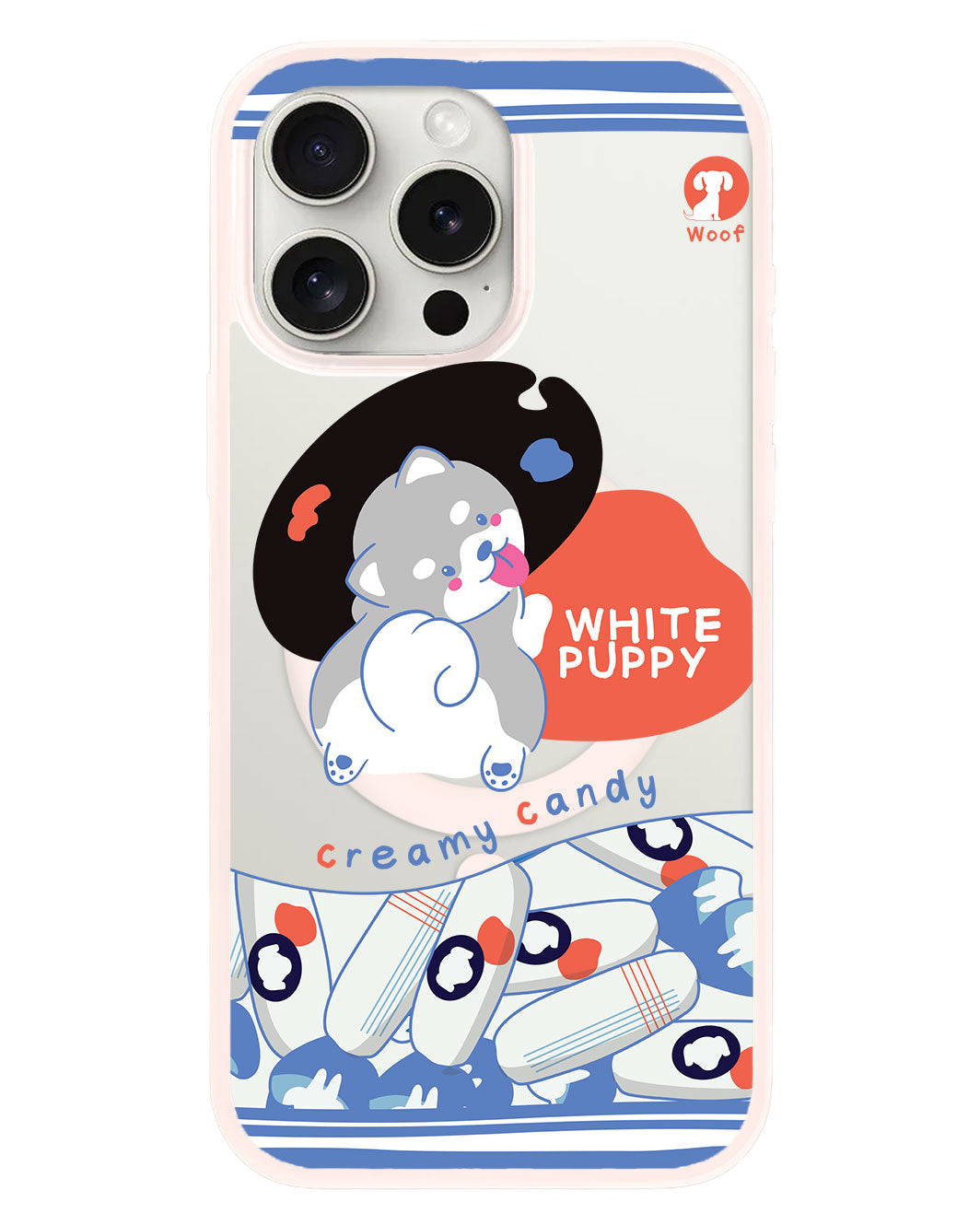 iPhone Rearguard Hybrid - White Puppy