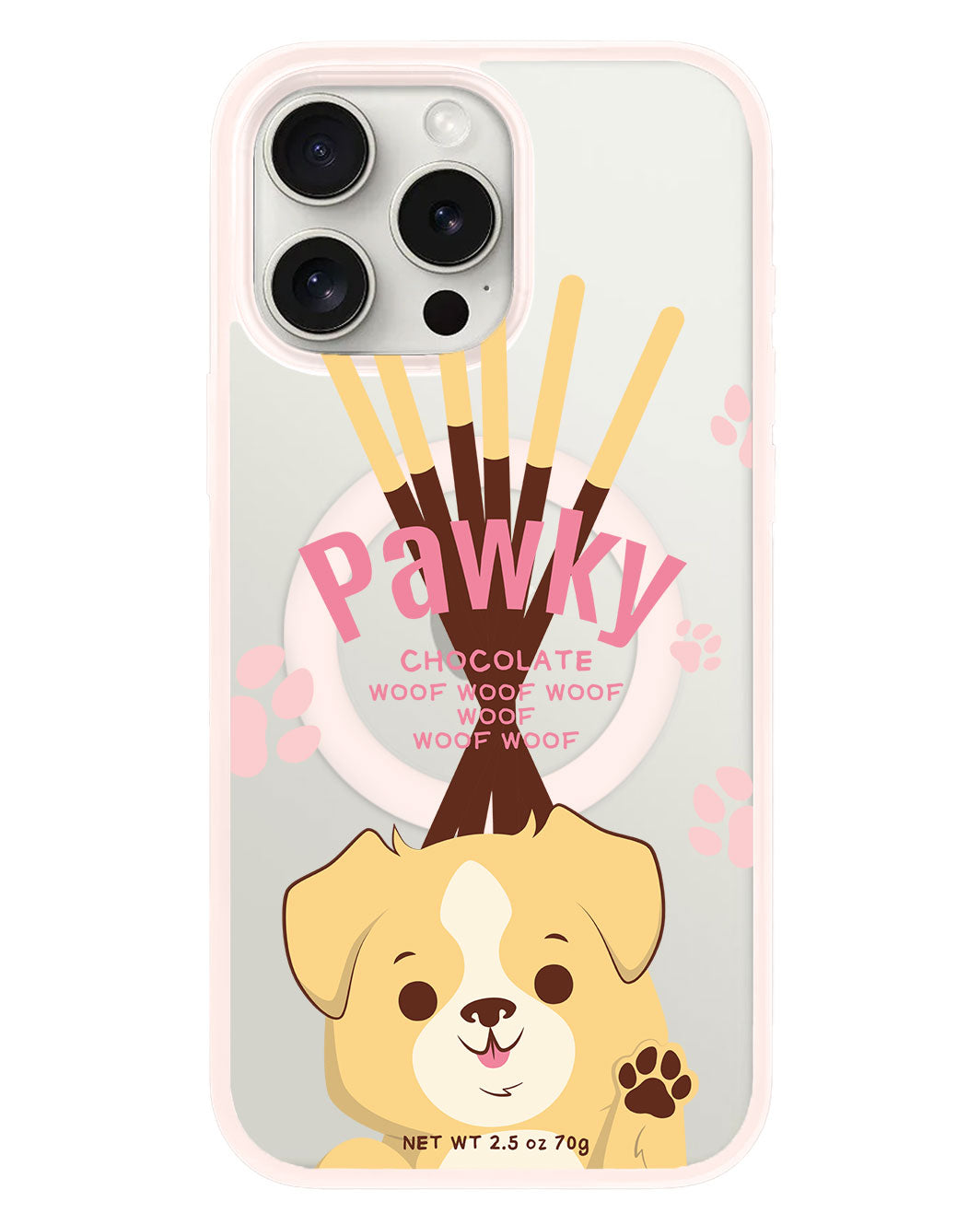 واقي خلفي هجين لهاتف iPhone - Pawky Dog