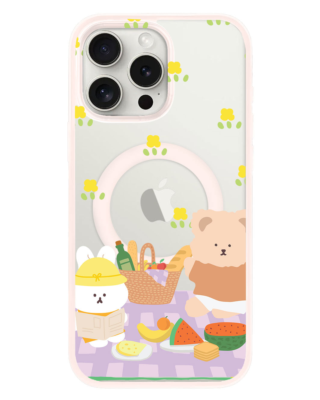 iPhone Rearguard Hybrid - สี Picnic Bear Lilac