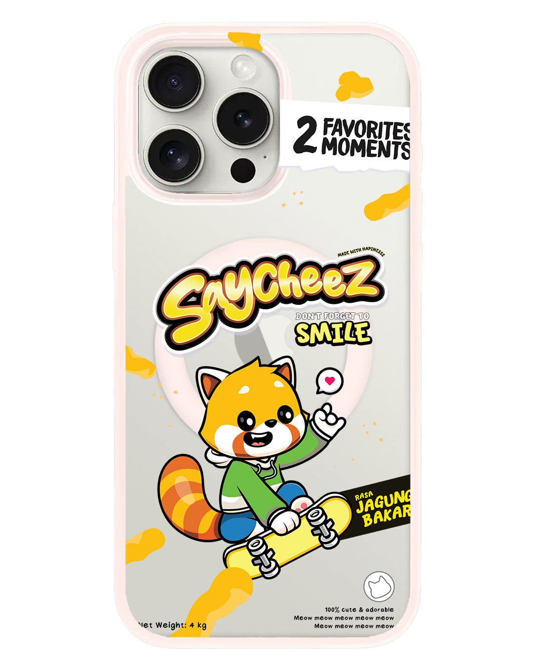 واقي خلفي هجين لهاتف iPhone - Saycheez