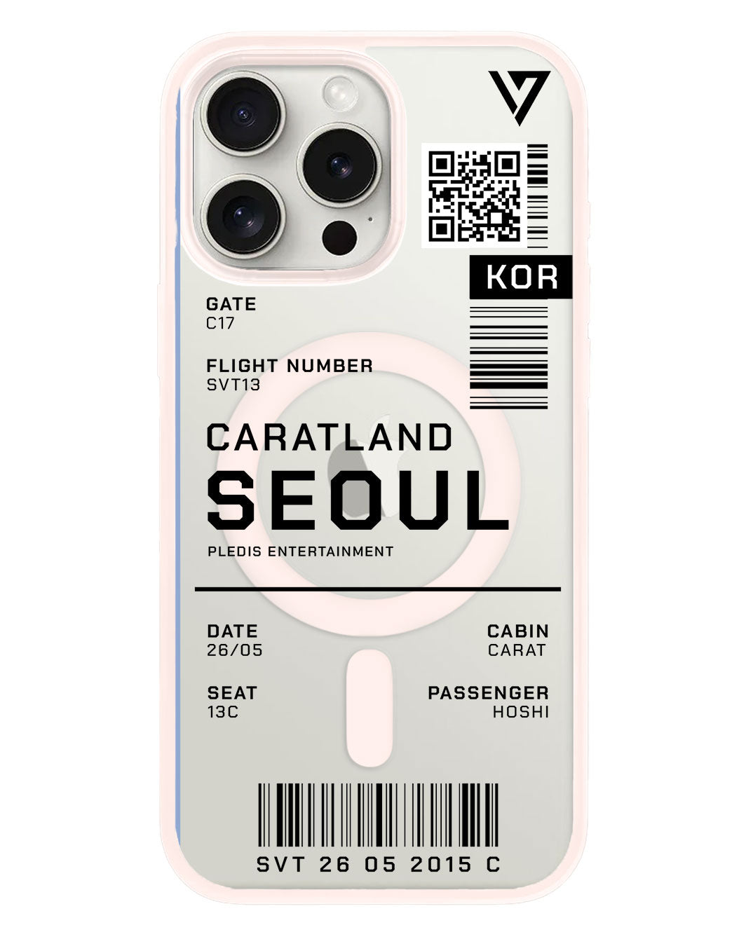 iPhone Rearguard Hybrid - Seventeen Caratland Ticket