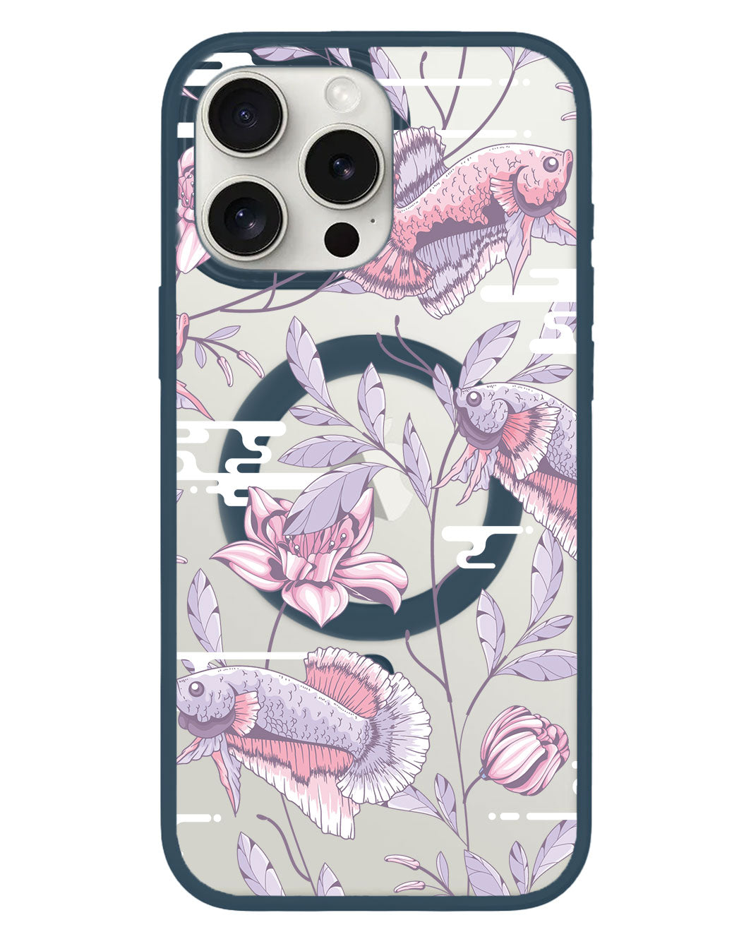 เคส iPhone Rearguard Hybrid - Fish & Floral 1.0