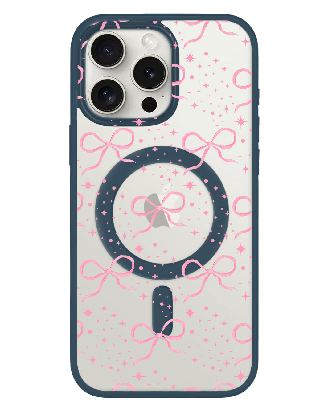 iPhone Rearguard Hybrid - โบว์ระยิบระยับสไตล์ Coquette