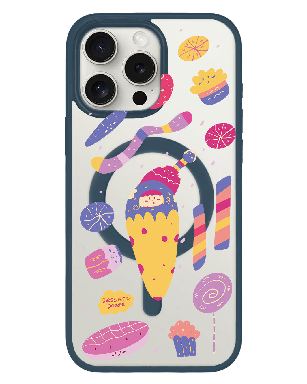 iPhone Rearguard Hybrid - ขนมหวาน Doodle