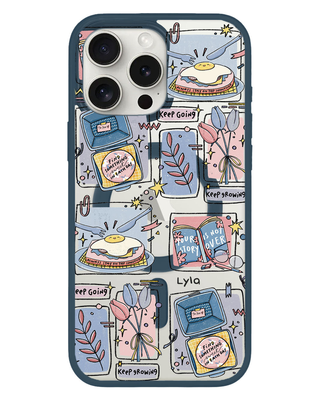 iPhone Rearguard Hybrid - โกรว์ (Sunnysidearteu)