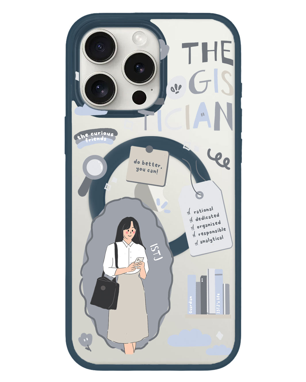 เคส iPhone Rearguard Hybrid - ISTJ (The Logistician)